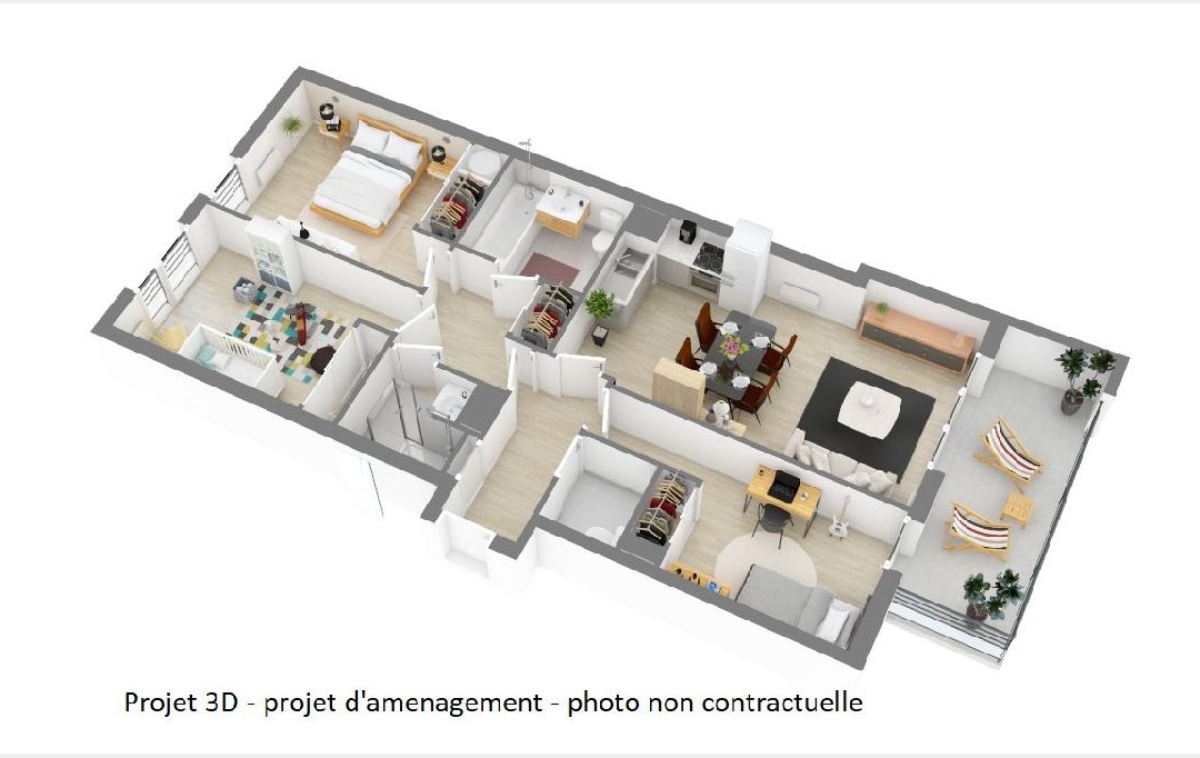 Annonces SARTROUVILLE : Appartement | ARGENTEUIL (95100) | 75 m2 | 240 000 &euro; 