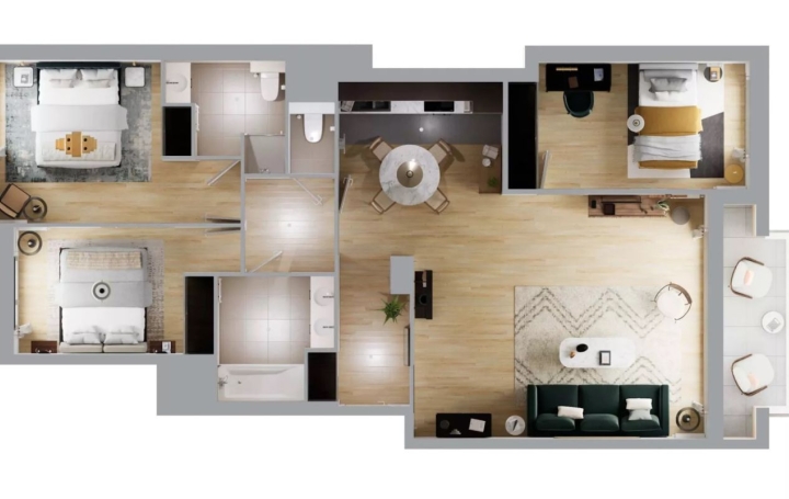 Appartement P4   BOULOGNE-BILLANCOURT  89 m2 1 100 000 € 